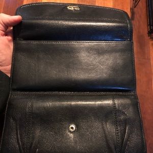 Authentic black coach wallet